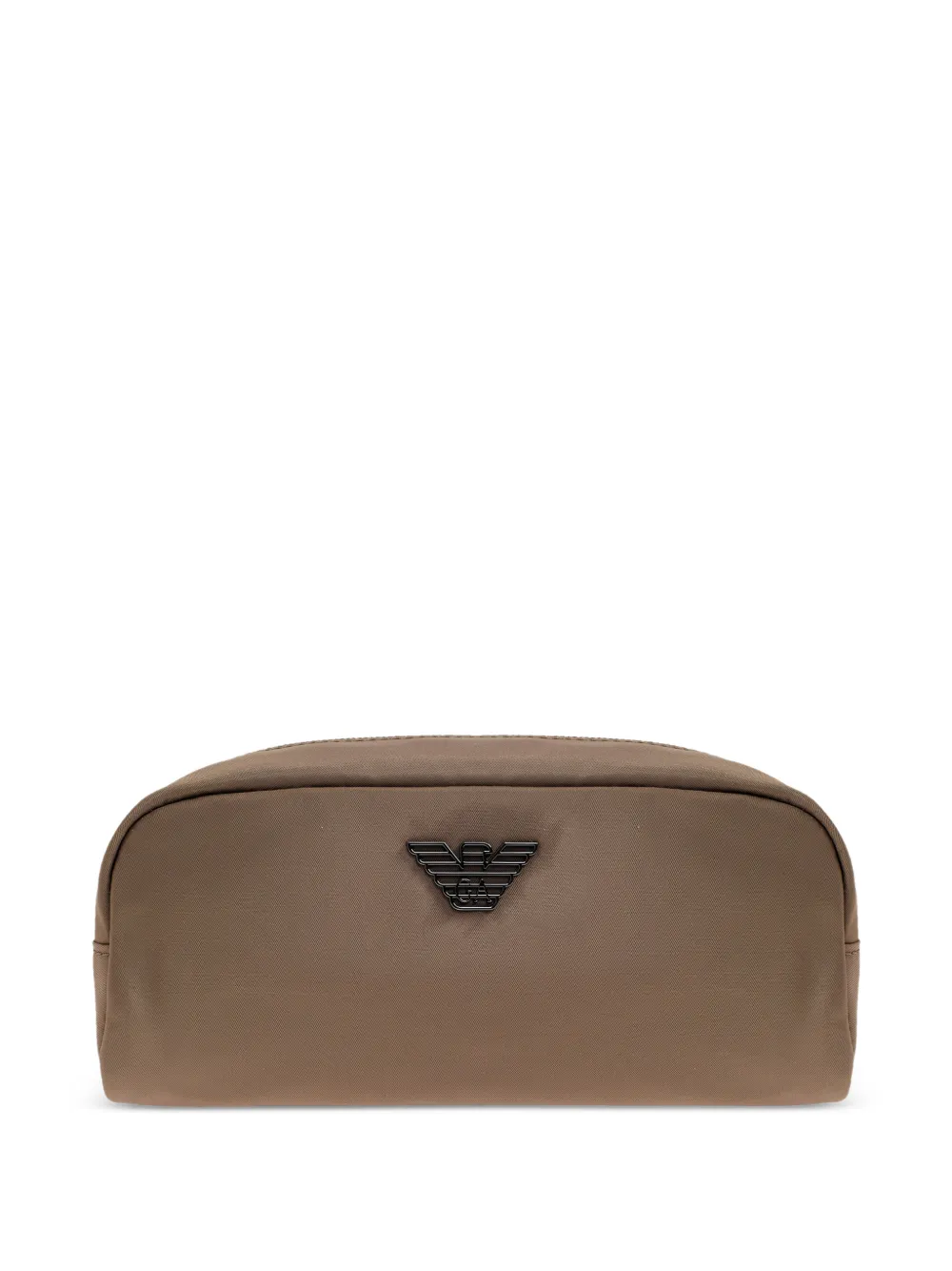 Emporio Armani logo tote bag - Nude