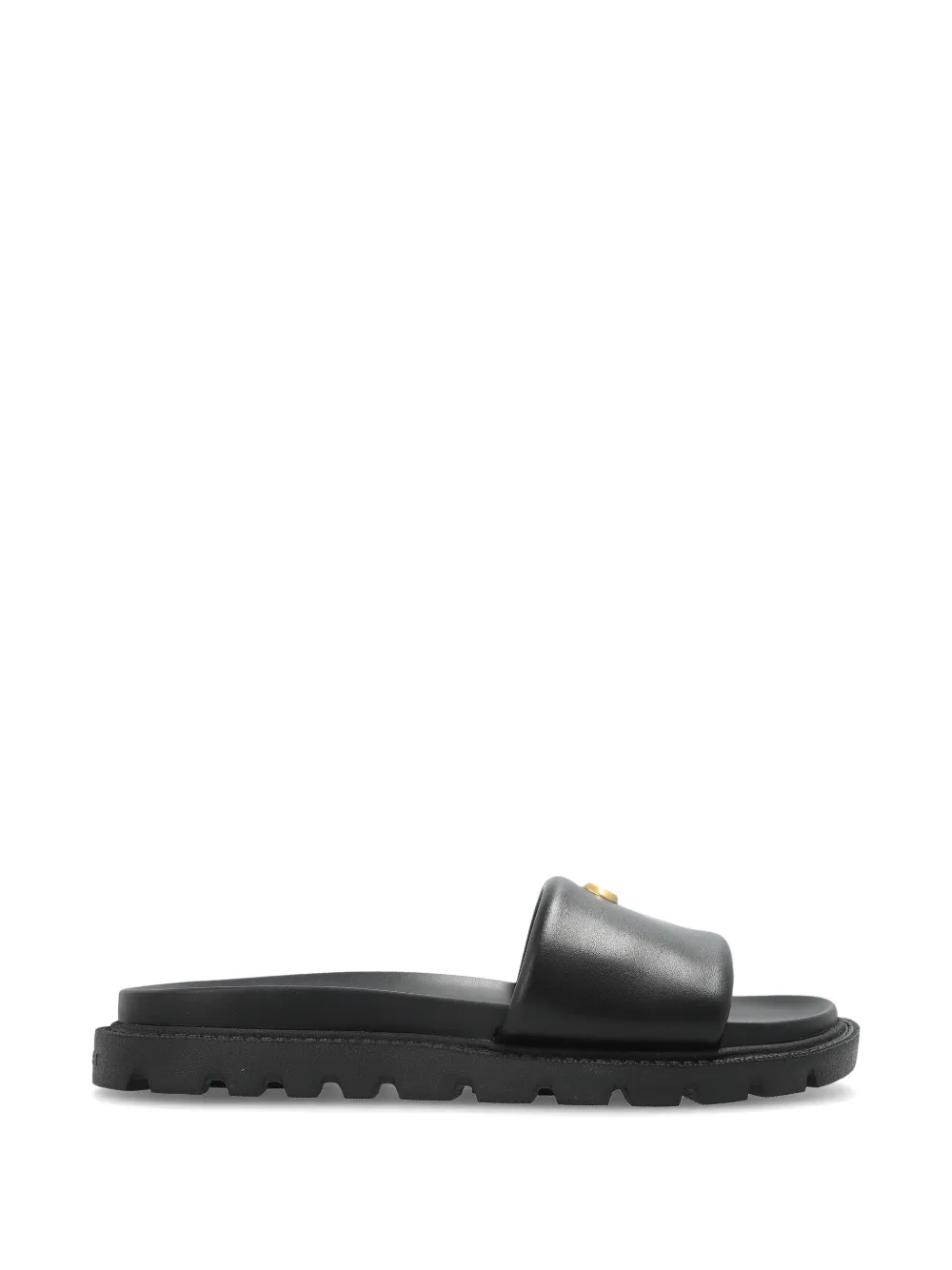 Coach Brynn logo slides - Schwarz