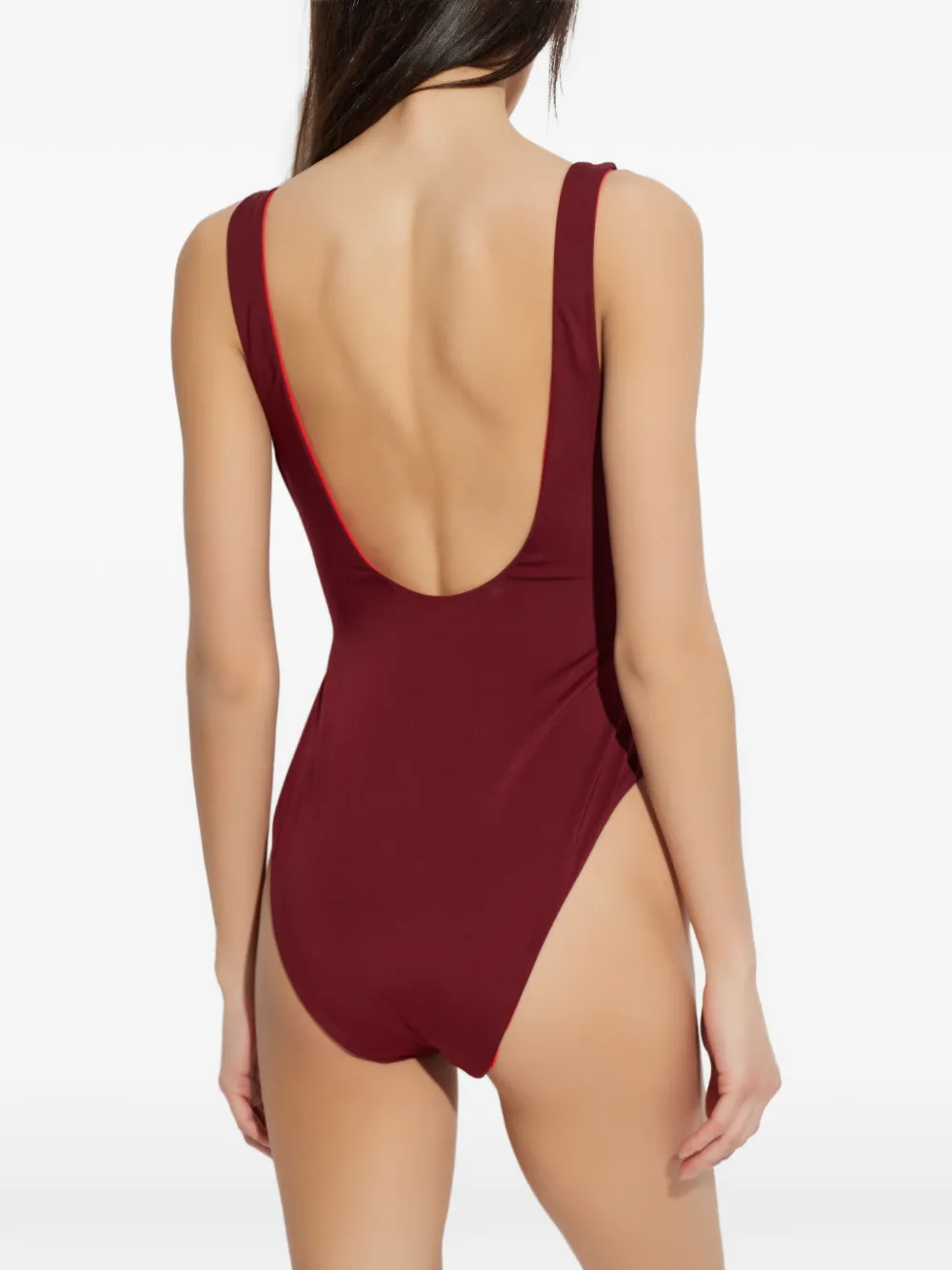  Gestuz Scoop Back Swimsuit - Red 
