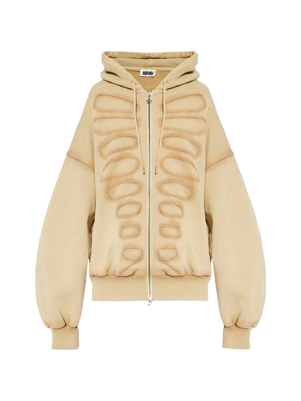 AVAVAV hooded zip sweater - Nude