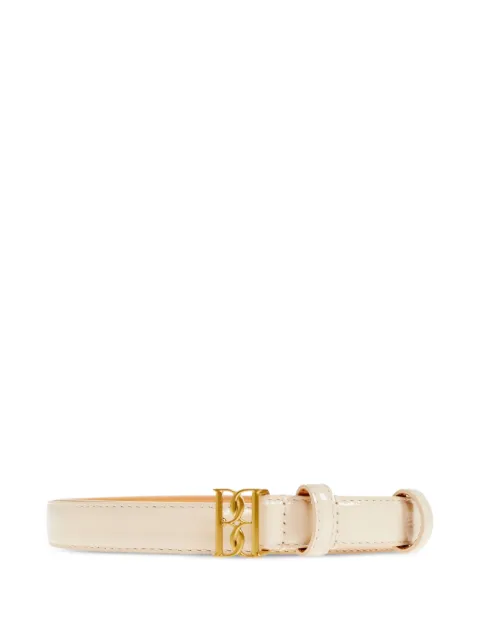 By Malene Birger cinturón Marlos de piel con hebilla en logo