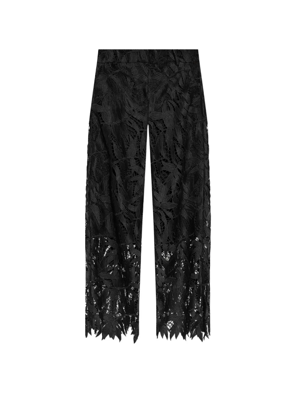 MUNTHE lace trousers - Nero
