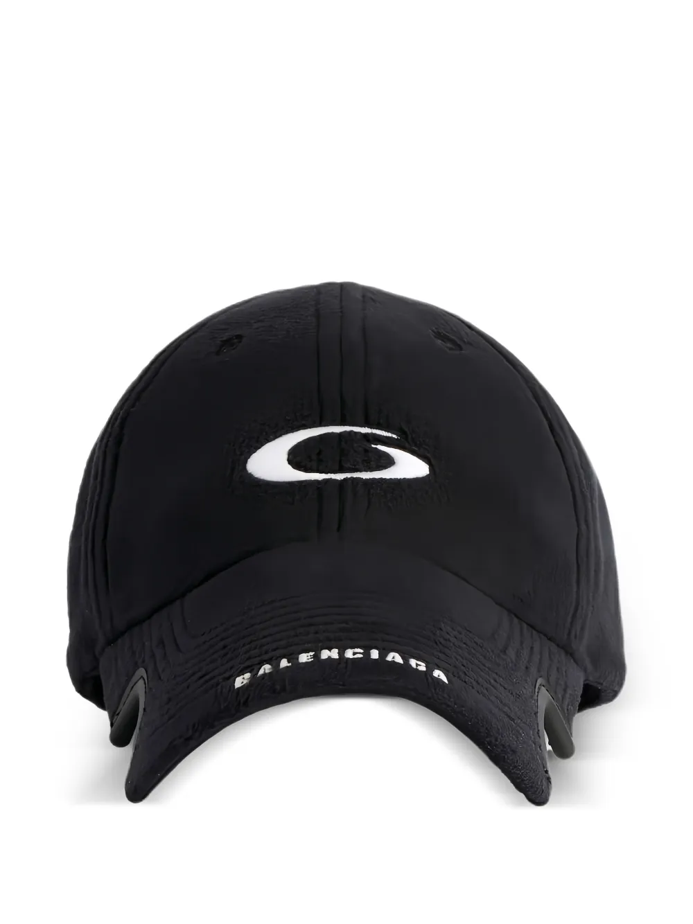 Balenciaga Cappello con logo - Nero