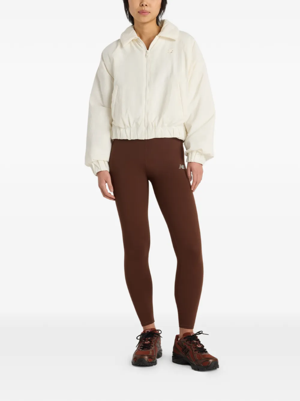 New Balance Padded Bomber Jacket - Neutrals 