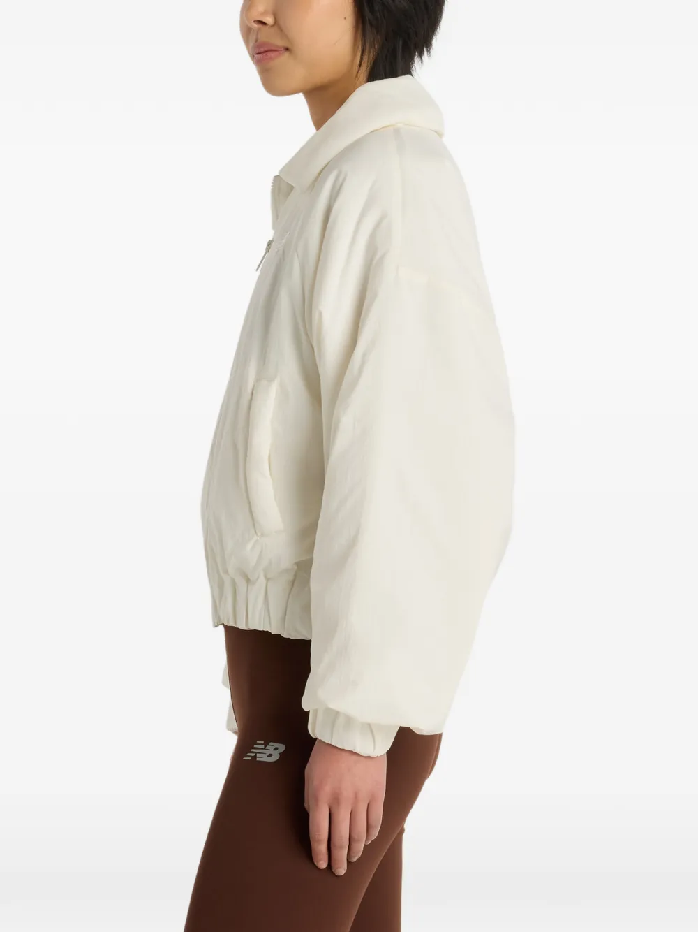  New Balance Padded Bomber Jacket - Neutrals 