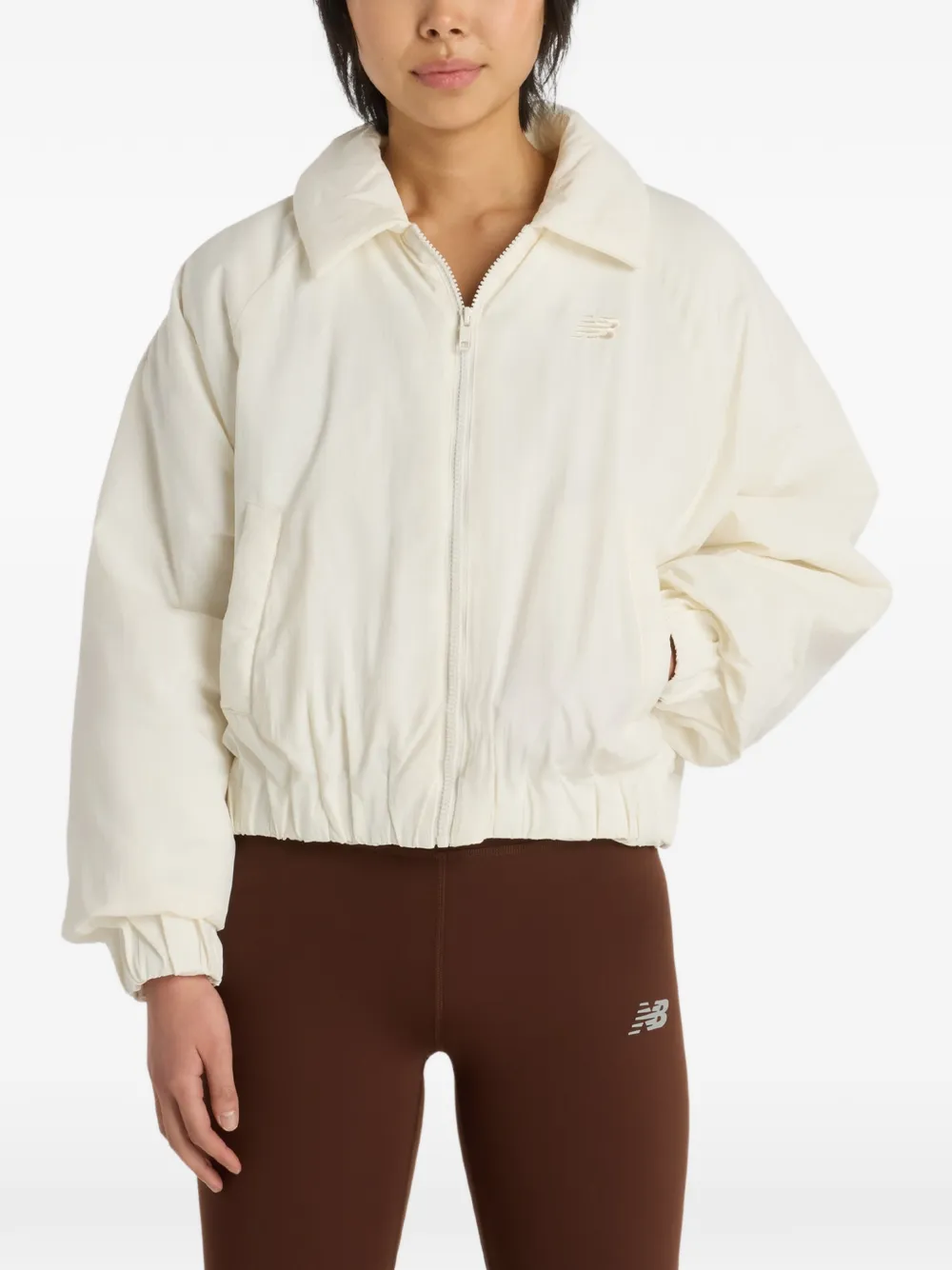 New Balance padded bomber jacket - Toni neutri