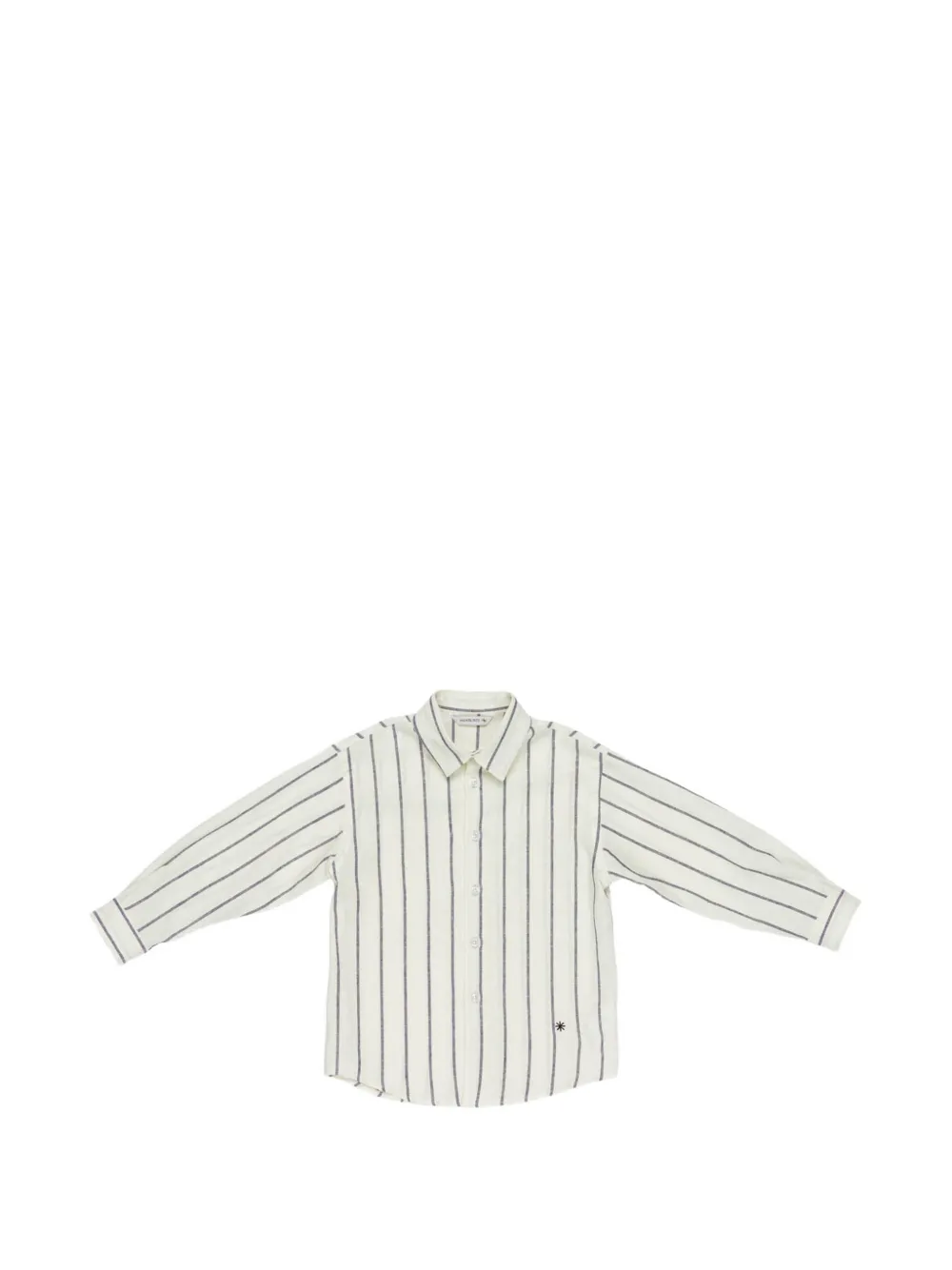 Manuel Ritz Kids striped shirt - Bianco