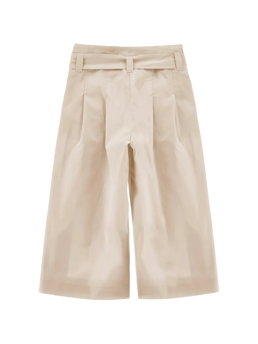  Monnalisa Bow Flared Trousers - Neutrals 