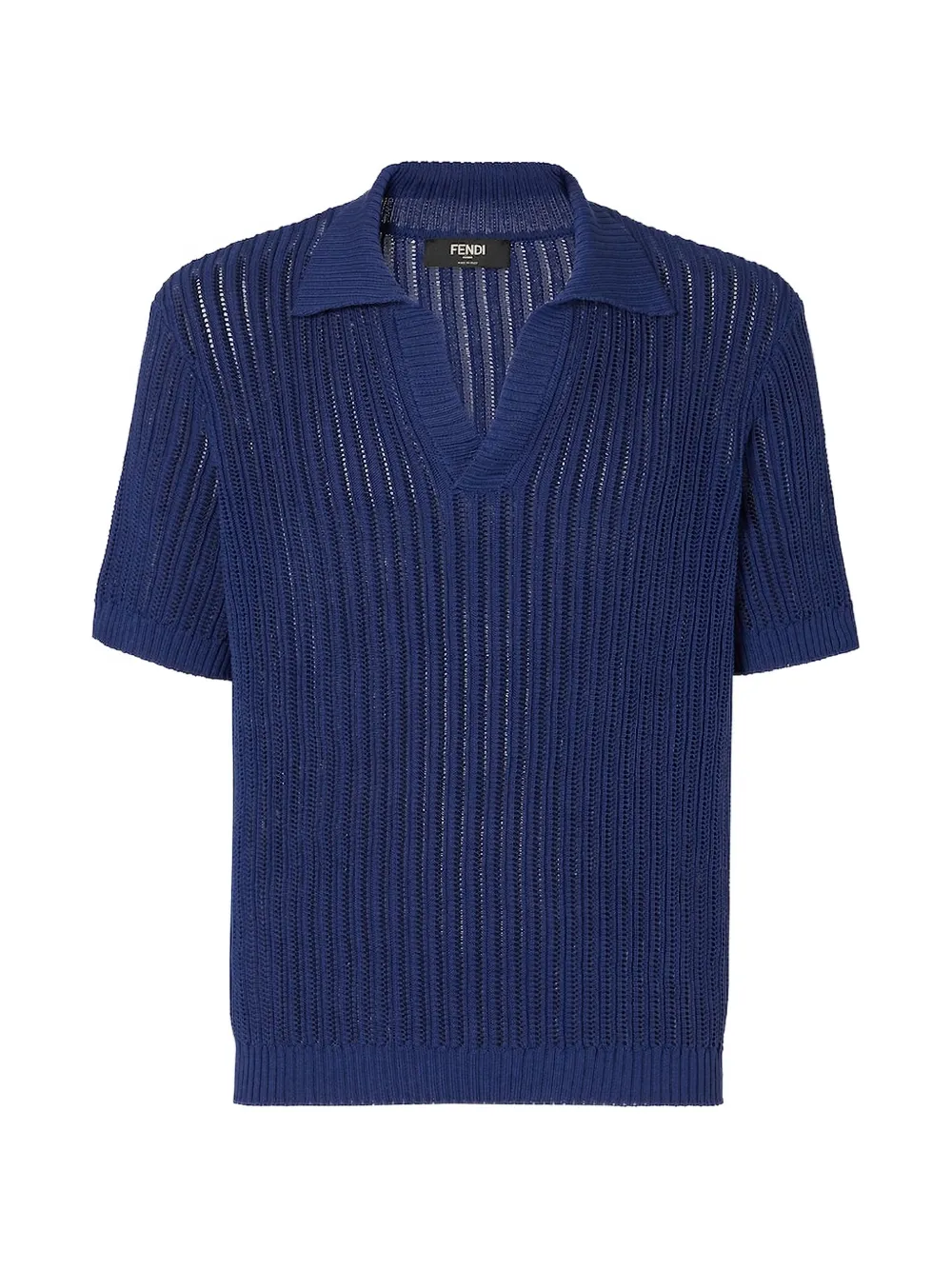 FENDI Katoenen poloshirt Blauw
