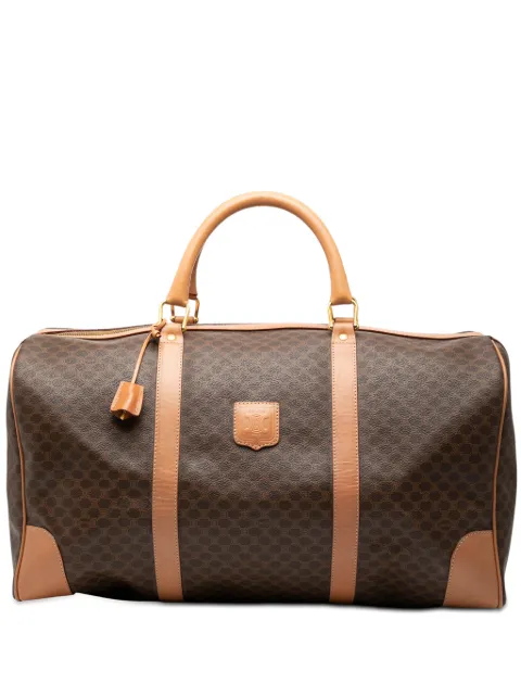 Celine Pre-Owned 2014 Macadam Coated Canvas travel bag