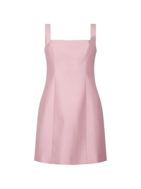 TWENTY FOURHAITCH vestido con cuello cuadrado
