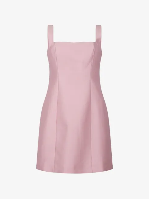 TWENTY FOURHAITCH square-neck dress