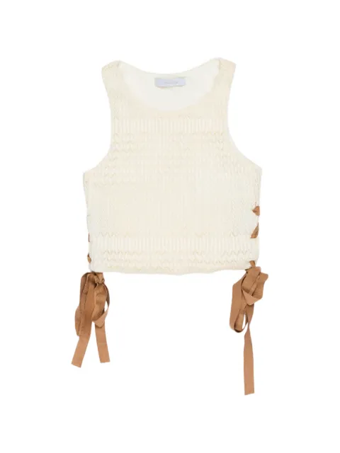 Miss Grant Kids lace-up top