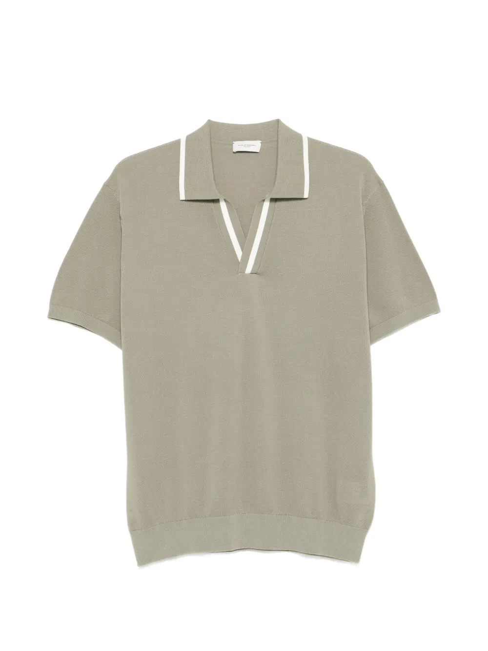 Paolo Pecora T-shirt con scollo a V - Verde
