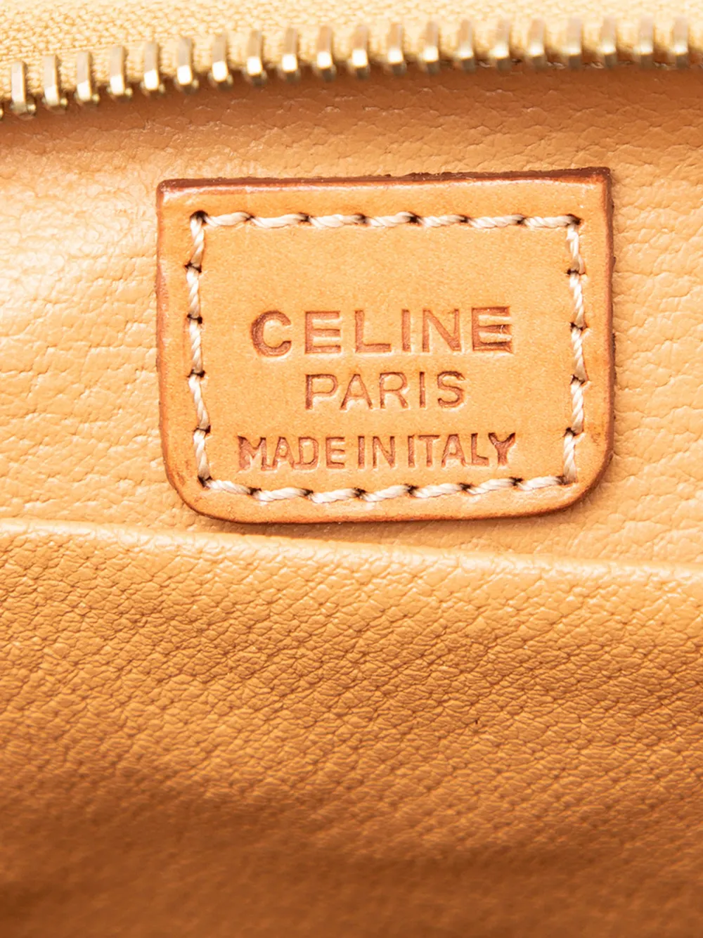 20th Century Macadam Coated Canvas Clutch Bag