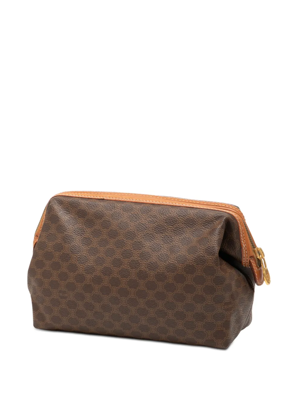 20th Century Macadam Coated Canvas Clutch Bag
