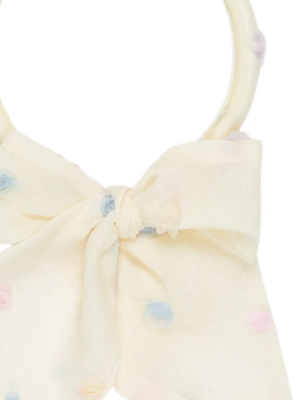  Miss Grant Kids Bow-appliqué Headband - Neutrals 