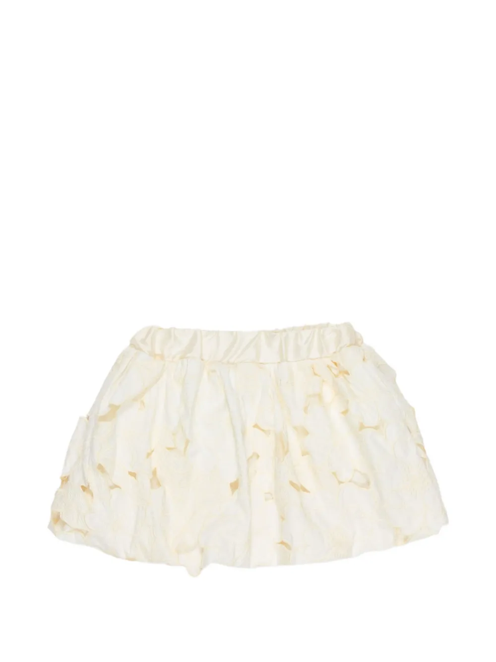Miss Grant Kids elasticated-waistband skirt - Toni neutri