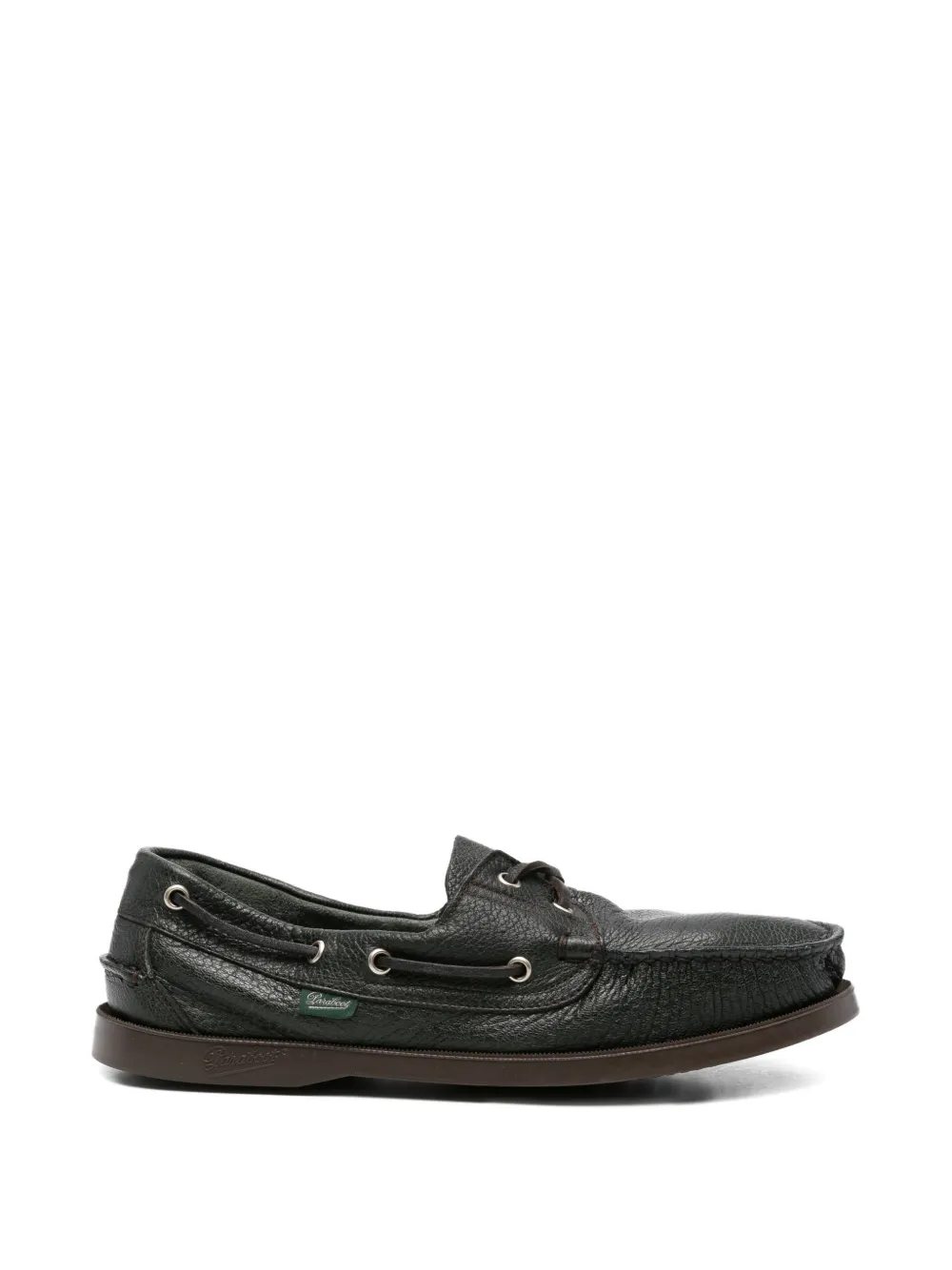 Paraboot leather boat shoes Bruin