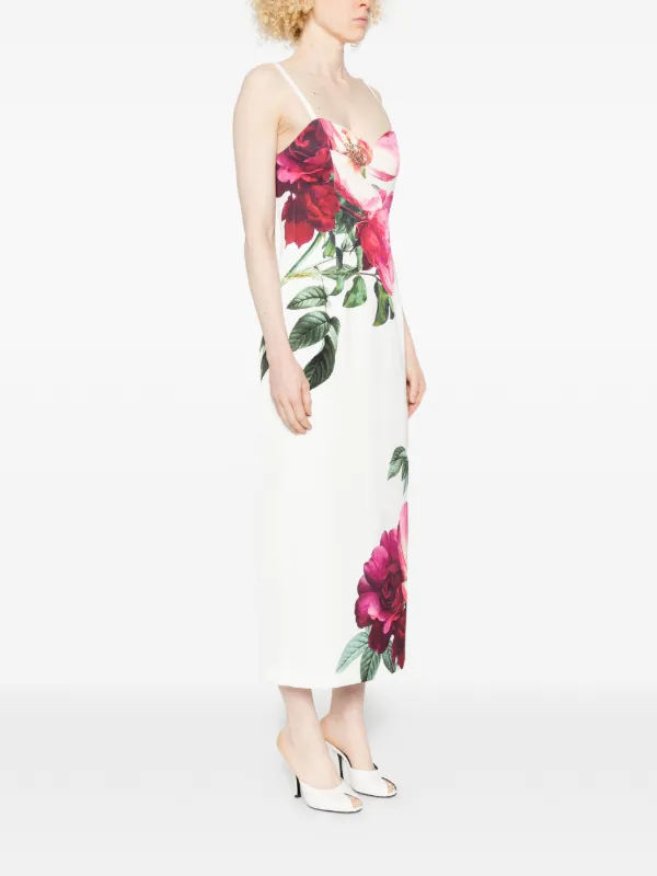 alice and olivia red and white dress Pre-loved] Alice & Olivia Maxi Dress - Red/White Stripe