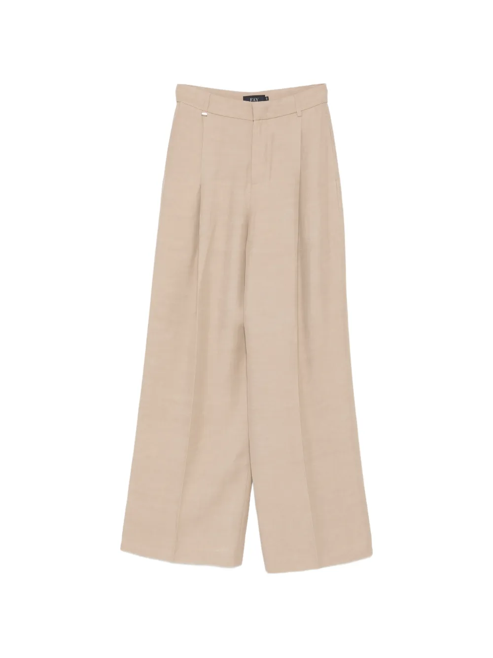 Fay pleated trousers - Toni neutri