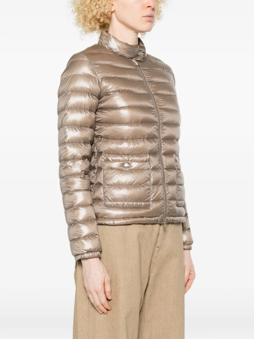  Herno Front-pocket Zip-fastening Jacket - Neutrals 