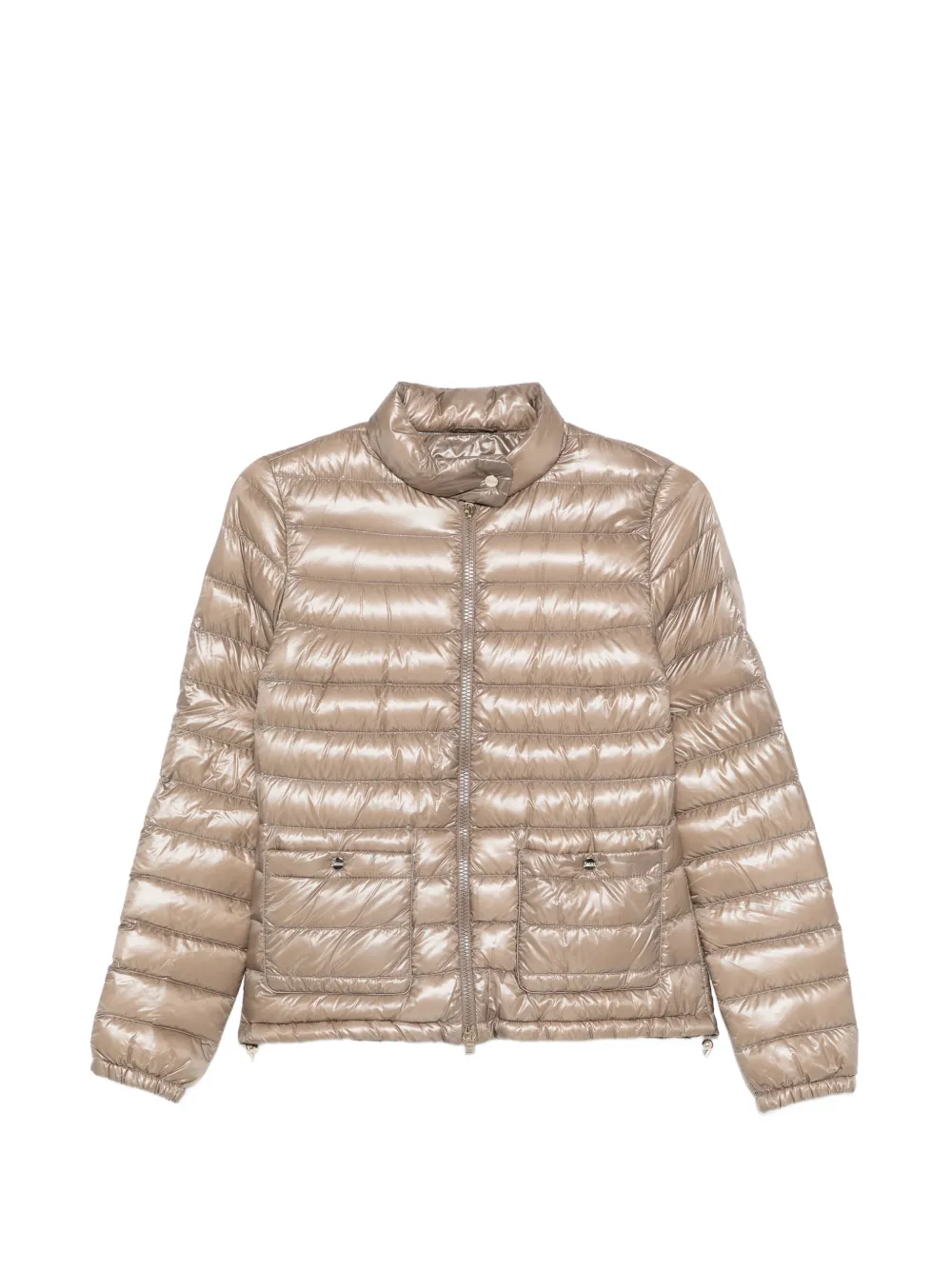 Herno front-pocket zip-fastening jacket - Toni neutri