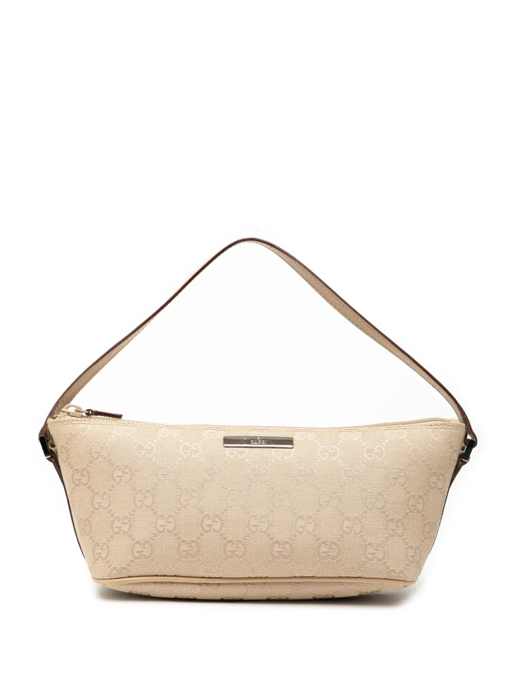 Gucci Pre-Owned 2000-2015 GG Canvas Boat shoulder bag - Marrone