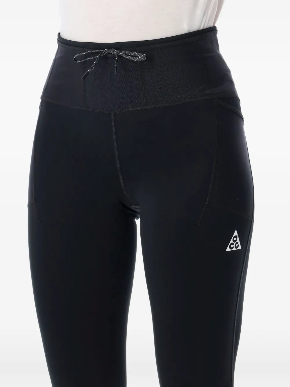  Nike Drawstring Leggings - Black 