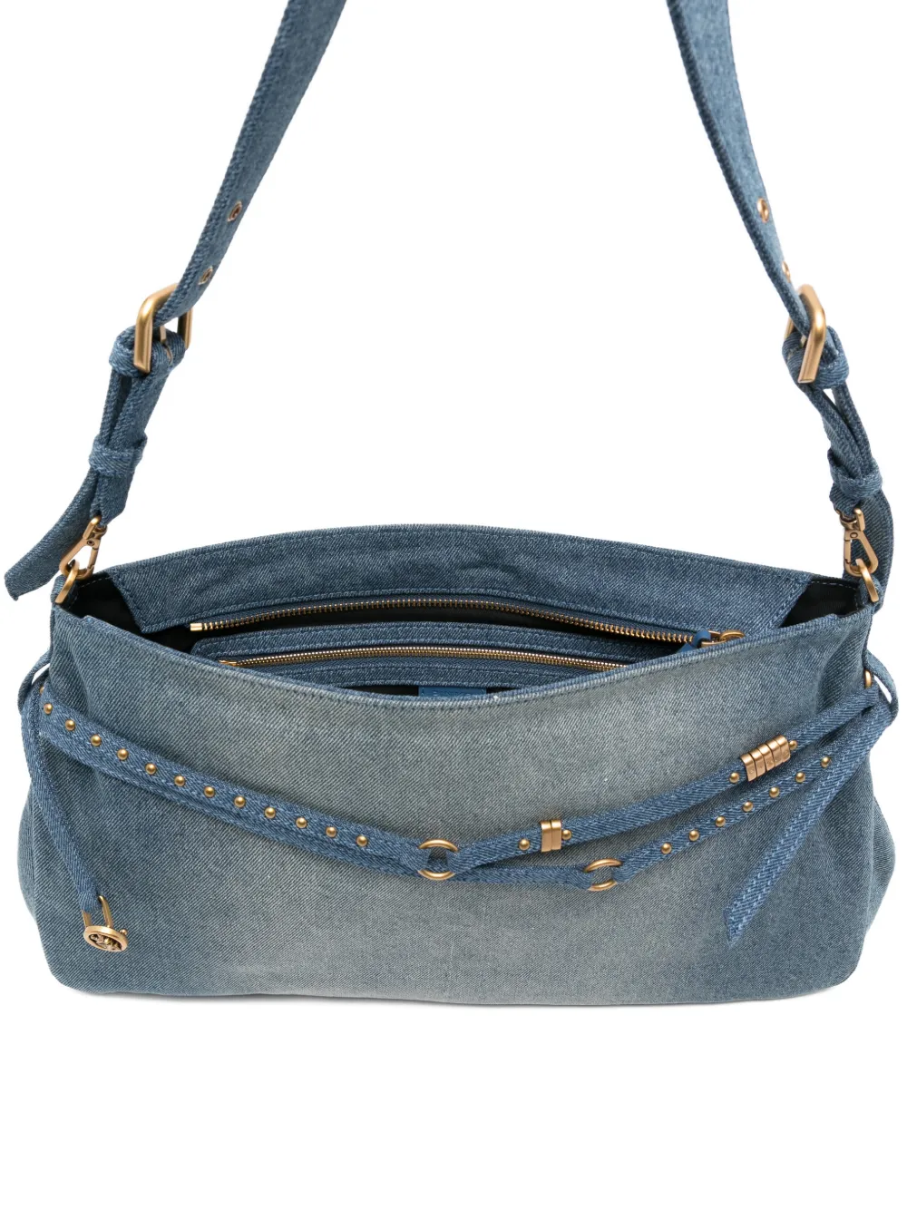 Studded-Strap Shoulder Bag