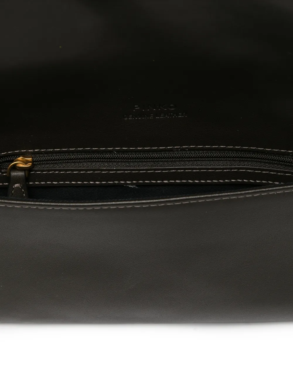 PINKO Love Click Soft medium clutch Bruin