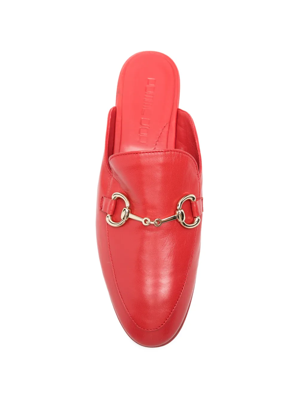 Pomme D´Or Georgia platte muiltjes Rood