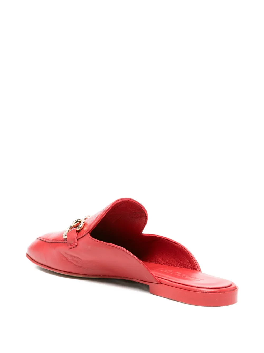 Pomme D´Or Georgia platte muiltjes Rood