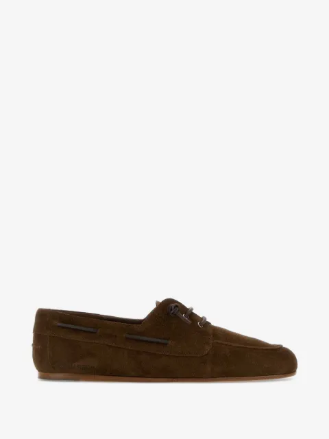 DSQUARED2 College suede boat shoes