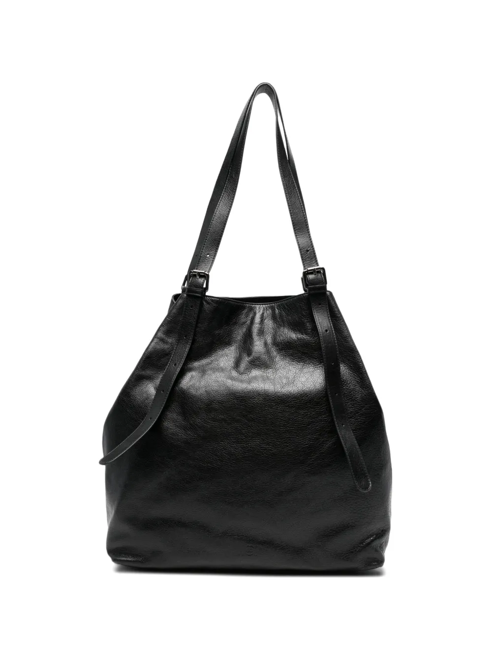 AUTENTICA 504 buckle strap backpack - Nero