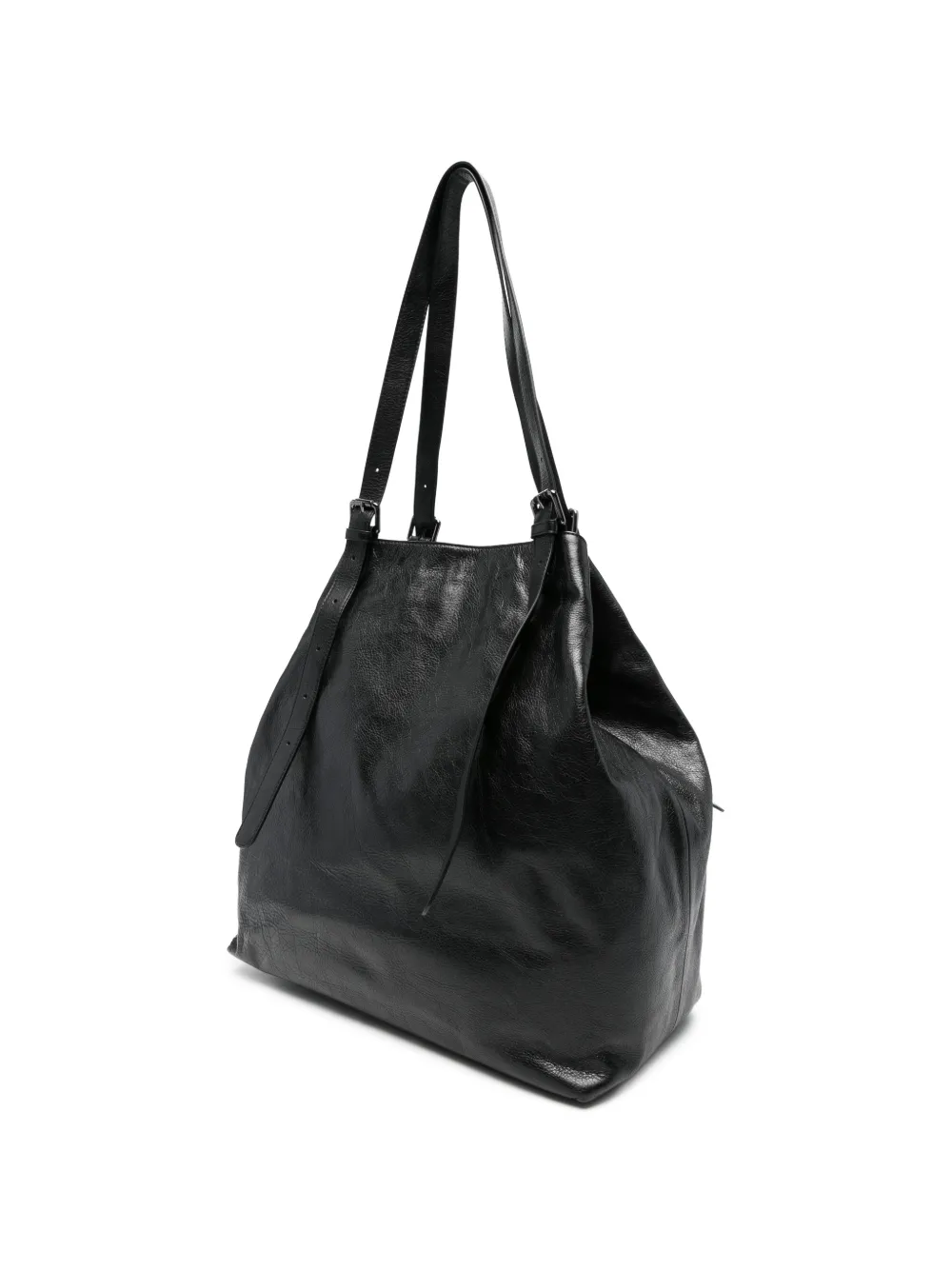  Autentica 504 Buckle Strap Backpack - Black 