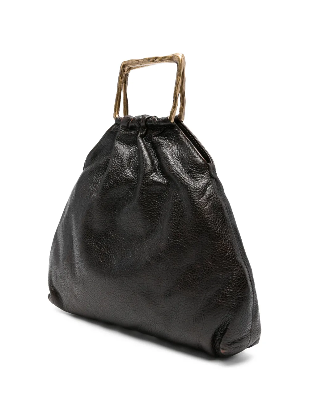  Autentica 504 Medium Delia Square-handle Tote Bag - Brown 