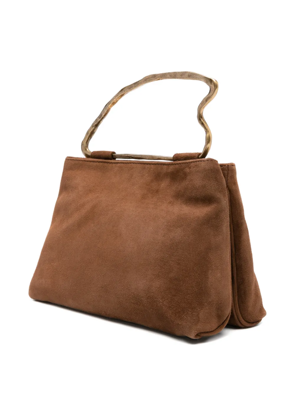  Autentica 504 Delia Joy Top-handle Tote Bag - Brown 