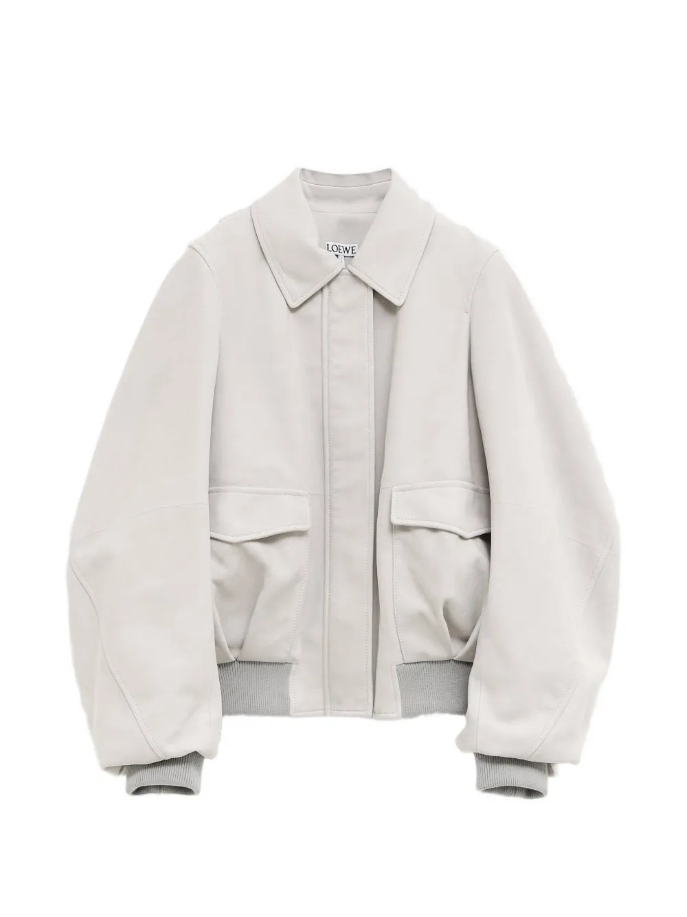 LOEWE flap-pocket jacket - Grigio