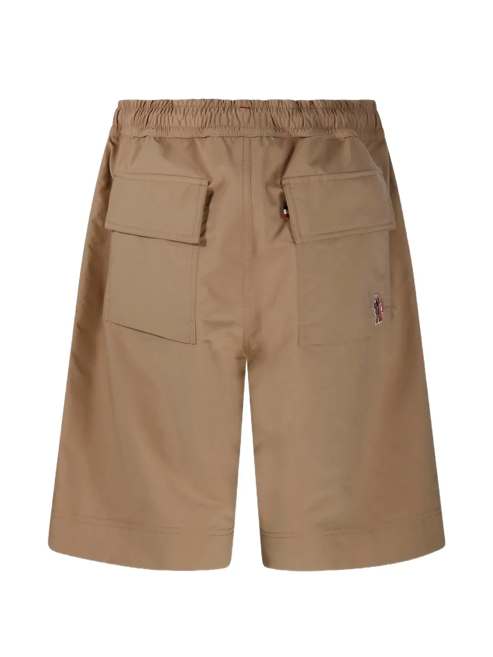 Moncler Grenoble Zwembroek met opgestikte zak Beige