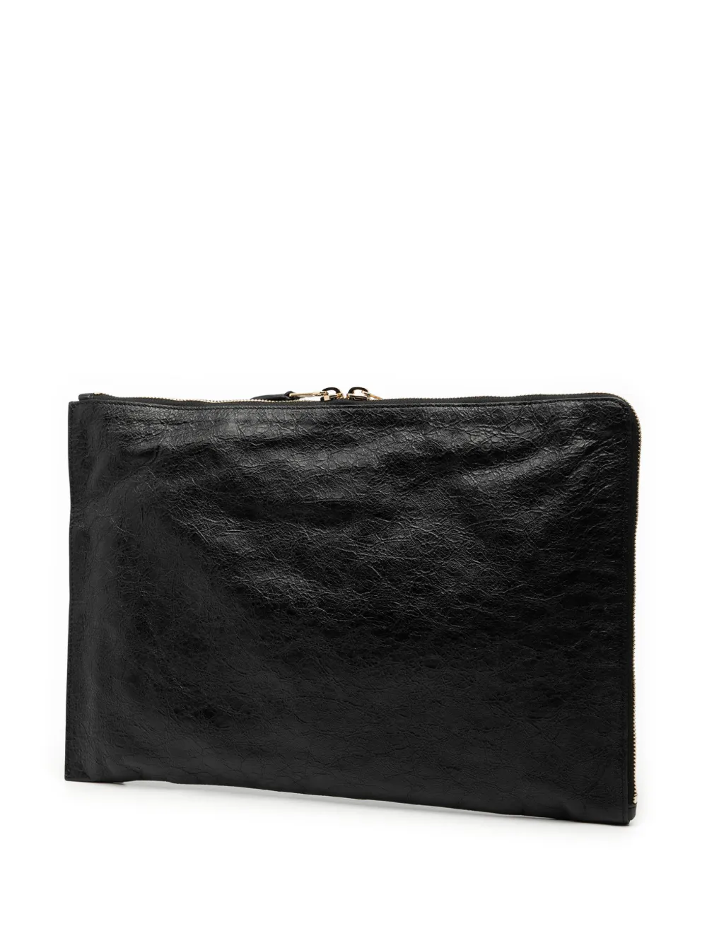  Balenciaga Pre-owned Bolso De Mano Motocross Giant 12 De Piel De Borrego Con Cremallera 2018 - Negro 
