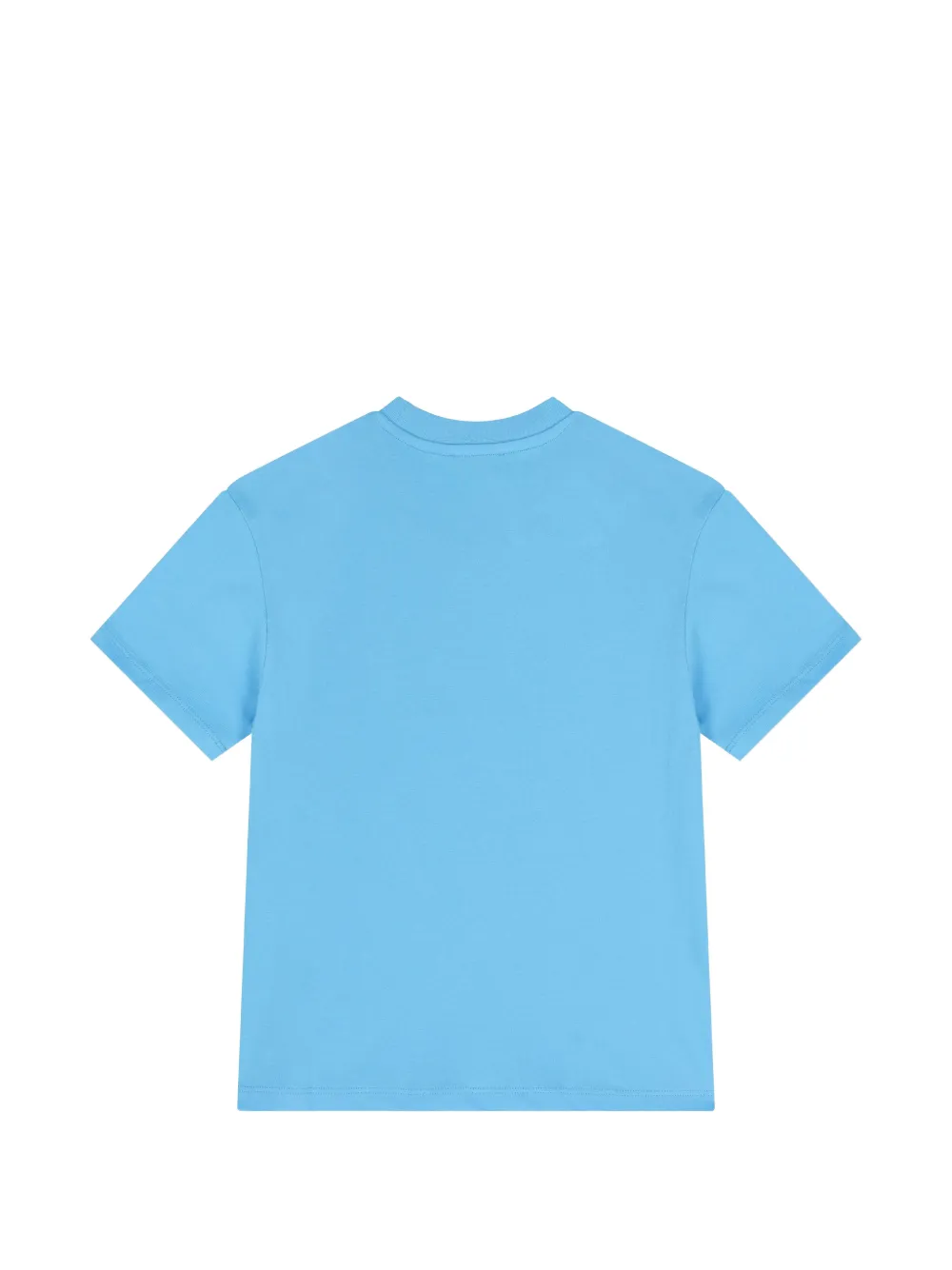 MSGM Kids T-shirt met logoprint Blauw