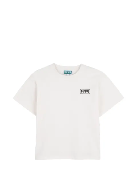 Kenzo Kids logo-detail cotton T-shirt