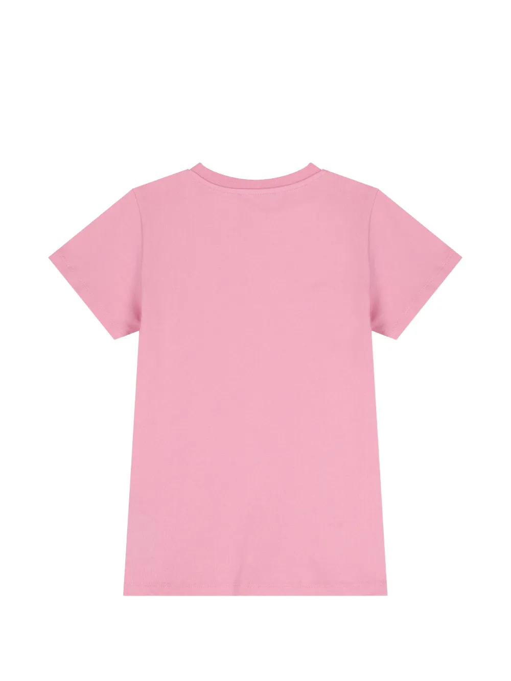 Balmain Kids T-shirt met logo Roze
