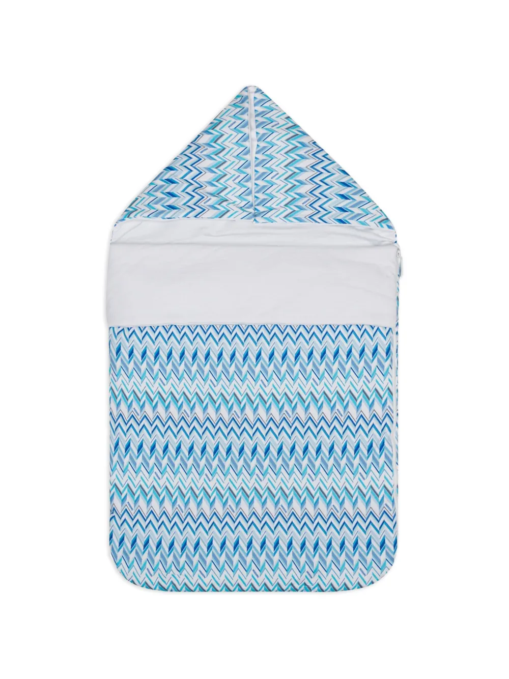 Missoni Kids Sacco nanna con motivo chevron - Blu