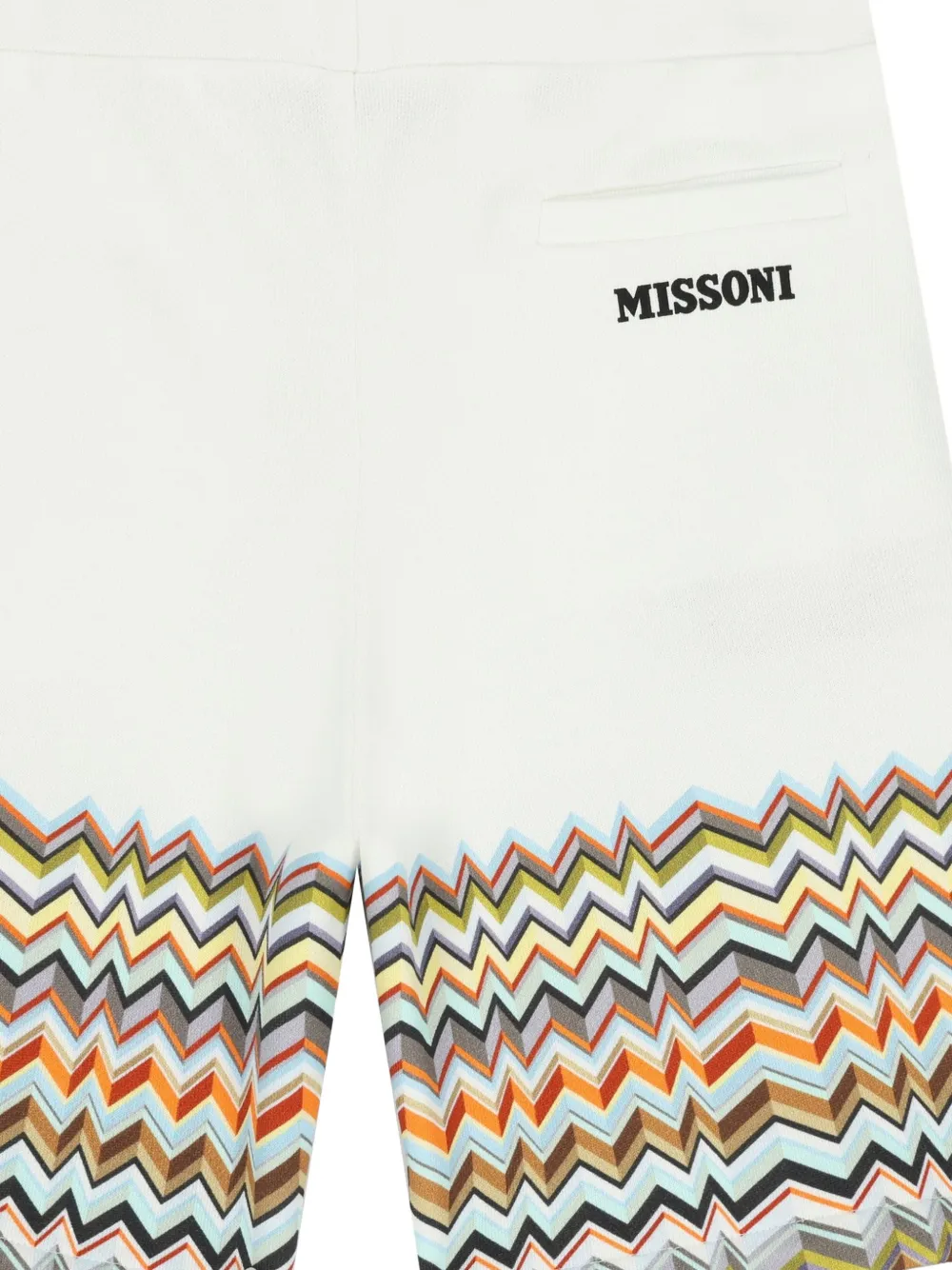 Missoni Kids Zigzag shorts Wit