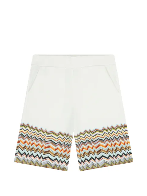 Missoni Kids zig-zag shorts