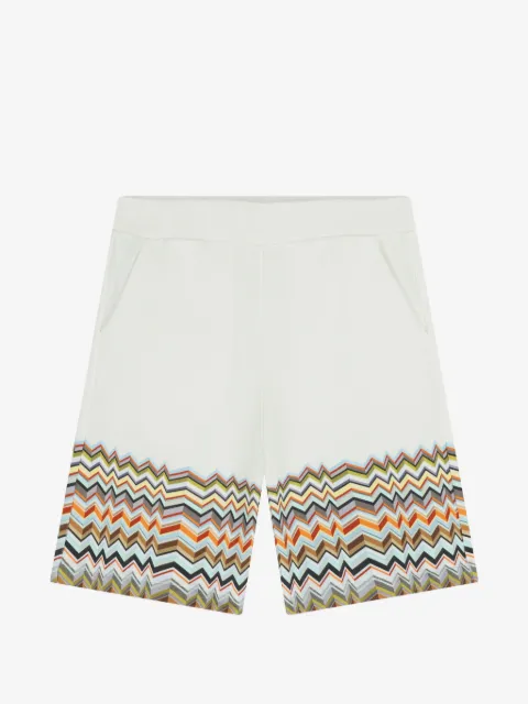 Missoni Kids zig-zag shorts