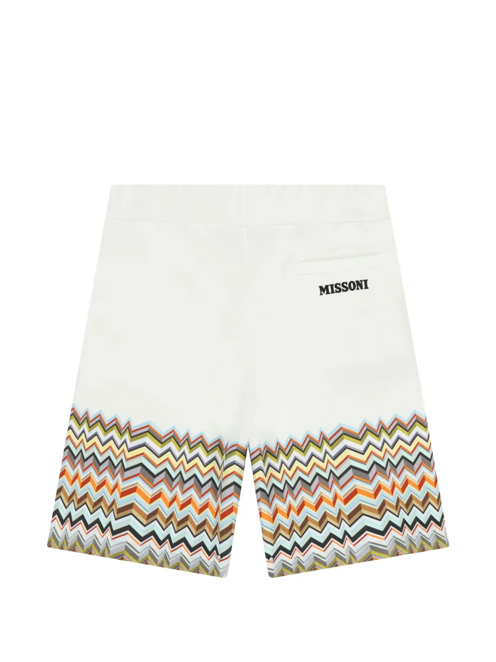 Missoni Kids Zigzag shorts Wit