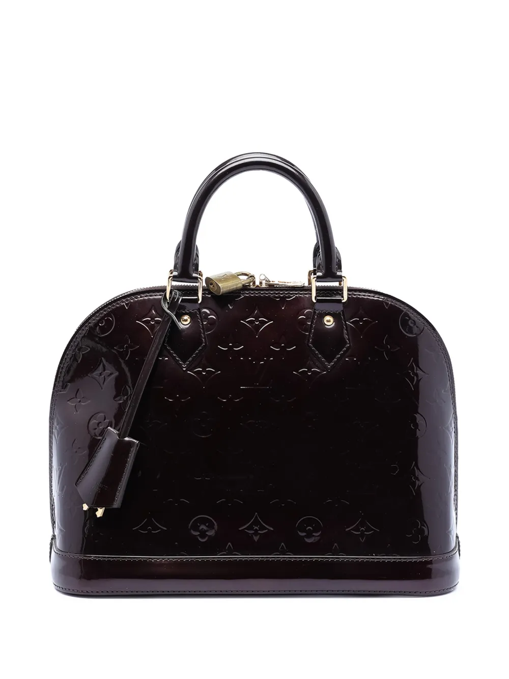 Louis Vuitton Pre-Owned 2010-2020 Monogram Vernis Alma PM handbag - Purple